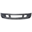 Front Bumper, Silver, With Small Tow Hook Hole, Base Model