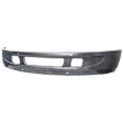 Front Bumper, Silver, With Small Tow Hook Hole, Base Model