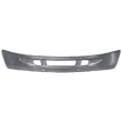 Front Bumper, Silver, With Small Tow Hook Hole, Base Model