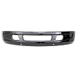Front Bumper, Black, with Small Tow Hook Hole