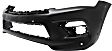 Front Primed Bumper Cover, Without Collision Warning, CAPA Certified
