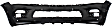 Front Primed Bumper Cover, Without Collision Warning, CAPA Certified