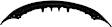 Front Primed Bumper Cover, For Models Without Premium Package