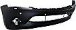 Front Primed Bumper Cover, For Models With Headlight Washer Holes and Premium Package