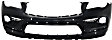 Front Primed Bumper Cover, Without Intelligent Cruise Control