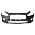 Front Primed Bumper Cover CAPA Certified