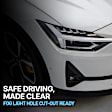 2018 Infiniti Q50 Sport - Front Primed Bumper Cover, For Models With Object Sensor, CAPA Certified