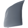 Front, Driver Side Painted Gray Bumper Cover, Base Model