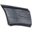 Front, Driver Side Painted Gray Bumper Cover, Base Model