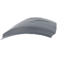 Front, Driver Side Painted Gray Bumper Cover, Base Model