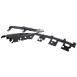 Front, Driver Side Bumper Bracket, Bumper Cover Frame