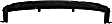 Front Bumper Grille, Textured Dark Gray