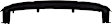 Front Bumper Grille, Textured Dark Gray