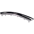 Front, Lower Bumper Grille, Chrome