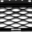 Front Bumper Grille, Textured Black