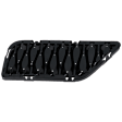Front, Passenger Side Bumper Grille, Black