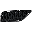 Front, Driver Side Bumper Grille, Black