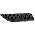 Front, Driver Side Bumper Grille, Black