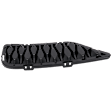 Front, Driver Side Bumper Grille, Black