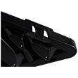 Front, Driver Side Bumper Grille, Black