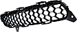 Front, Driver Side Bumper Grille, Textured Black