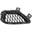 Front, Passenger Side Bumper Trim, Textured Black
