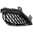 Front, Passenger Side Bumper Trim, Textured Black