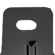 Front, Driver Side Bumper Trim, Textured, 4 Cyl., 2.0L Engine