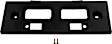 Front License Plate Bracket