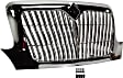 Grille, Chrome Shell and Insert, Base Model