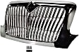 Grille, Chrome Shell and Insert, Base Model