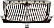 Grille, Chrome Shell and Insert, Base Model