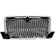 Grille, Chrome Shell and Insert, Base Model