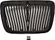 Grille Assembly, Painted Black Shell and Insert