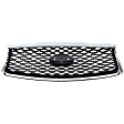 Grille Assembly, Chrome Shell with Painted Dark Gray Insert