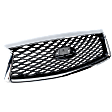 Grille Assembly, Chrome Shell with Painted Dark Gray Insert