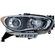 Passenger Side Headlight, without Bulb, HID/Xenon, without HID bulb and ballast, CAPA Certified