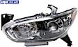 Driver Side Headlight, without Bulb, HID/Xenon, without HID bulb and ballast, CAPA Certified