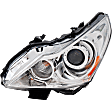 Driver Side Headlight, with Bulb, Halogen, Sport Model, Sedan