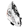 Passenger Side Headlight, without Bulb, HID/Xenon, Clear Lens, without HID Bulb and Ballast