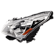 2010-2013 Infiniti G37 - Driver Side Headlight, without Bulb, HID/Xenon, Clear Lens, without HID Bulb and Ballast