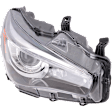 Passenger Side LED Headlight, With bulb(s), OE Replacement, CAPA Certified