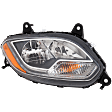 Passenger Side Headlight, with Bulb, Halogen, Clear Lens, Base Model