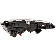 Passenger Side Headlight, with Bulb, Halogen, Clear Lens, Base Model