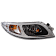 Passenger Side Headlight, with Bulb, Halogen, Clear Lens, Base Model