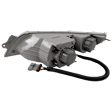Passenger Side Headlight, with Bulb, Halogen, Clear Lens, Base Model