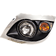 Driver Side Headlight, with Bulb, Halogen, Clear Lens, Base Model