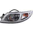 Passenger Side Halogen Headlight, With bulb(s), OE Replacement