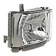 Passenger Side Halogen Headlight, With bulb(s), OE Replacement
