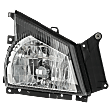 Passenger Side Halogen Headlight, With bulb(s), OE Replacement
